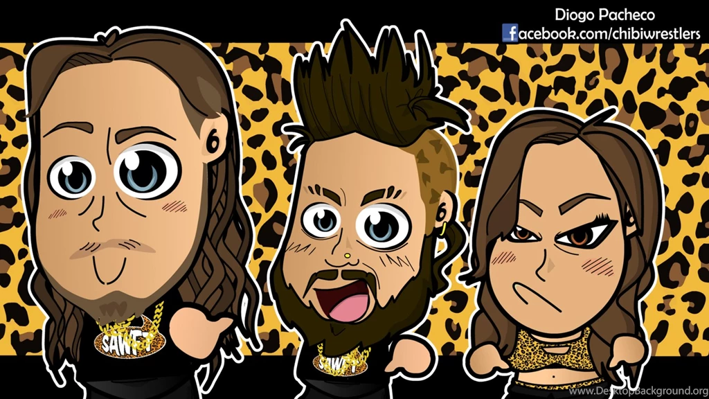 Carmella Vs Blue Pants NXT Chibi Wallpapers By Kapaeme On DeviantArt