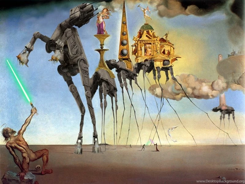 Star Wars,Salvador Dali Star Wars Salvador Dali Artwork 1200x900 ...