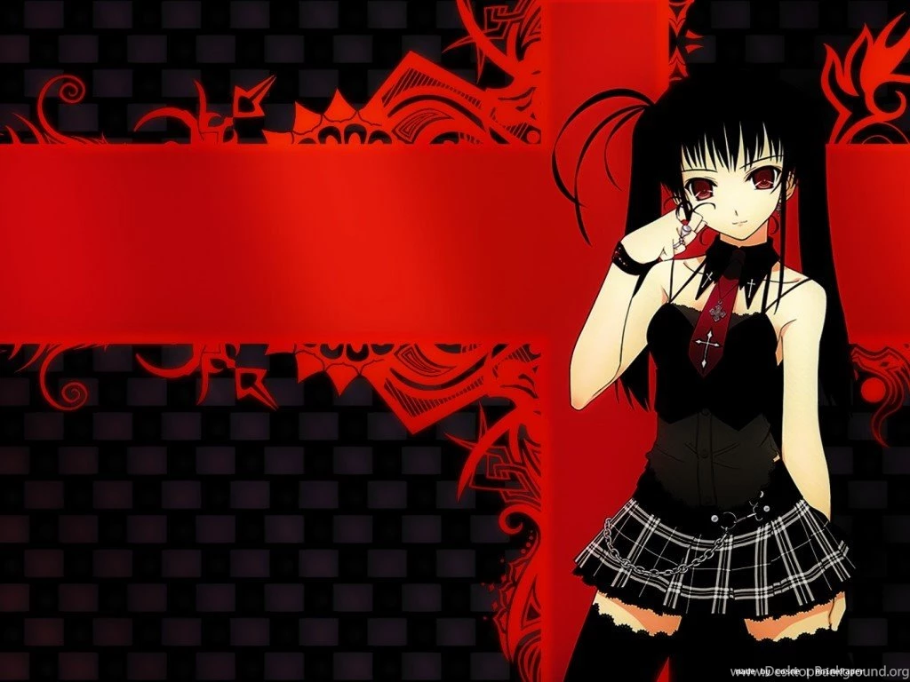Dark Gothic Anime Girl