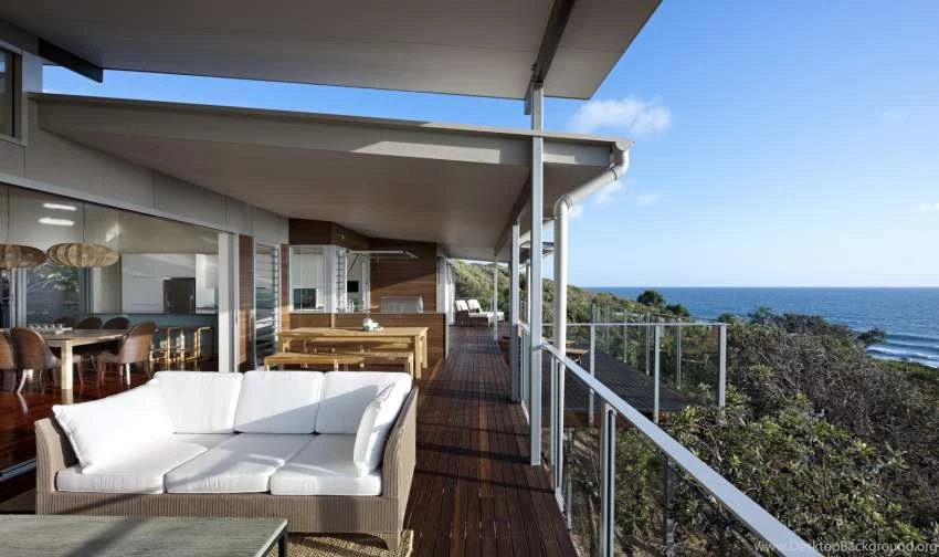 China Beach House In Wallpapers