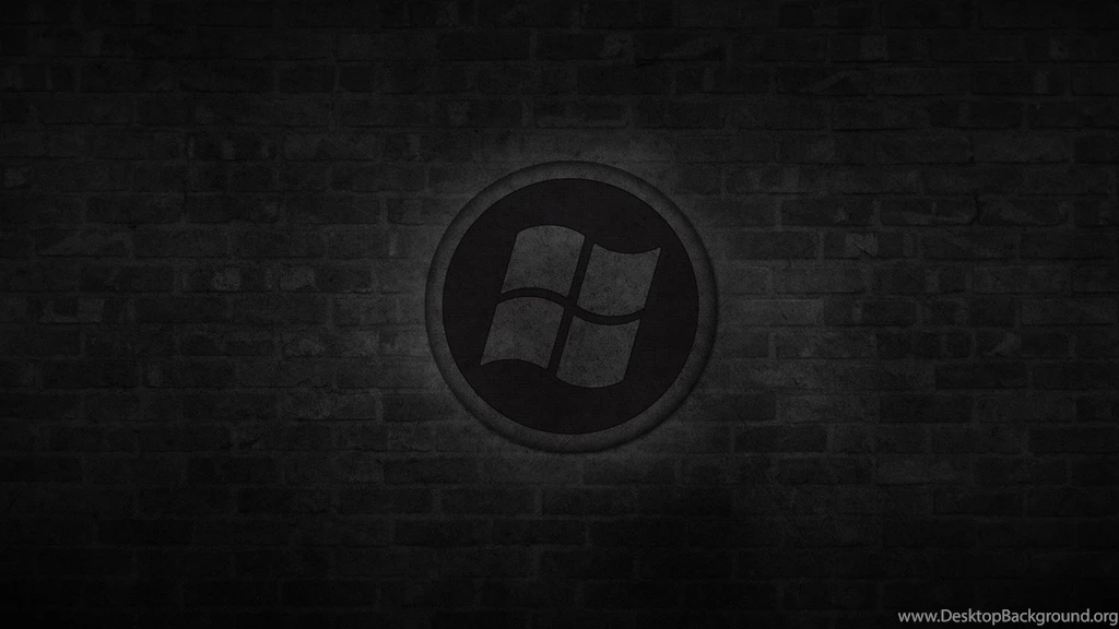 Windows: Dark Windows Logo Tech Hi Free Wallpapers For HD 16:9 ...