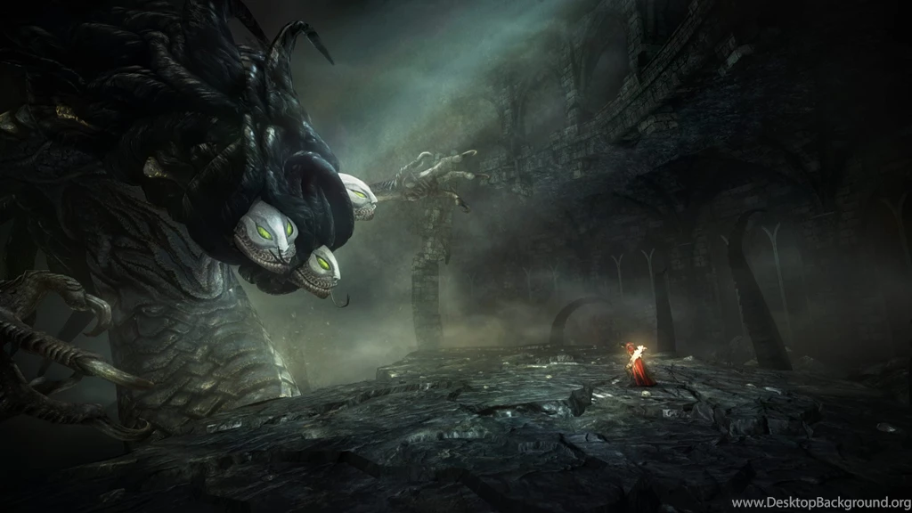 Castlevania Fantasy Warrior Monster Battle Dark Wallpapers ...