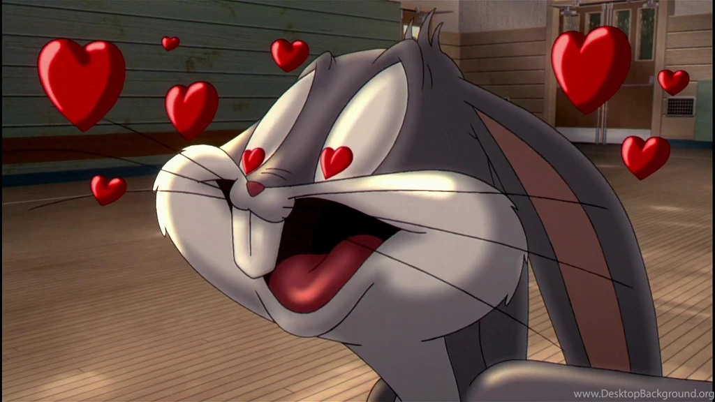 Hearts Bugs Bunny Space Jam Warner Bros. Wallpapers
