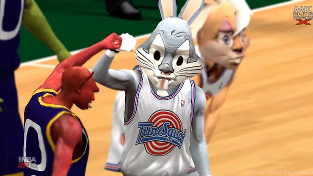 NBA 2K14 Mod Lets You Live Out Your 'Space Jam' Fantasies