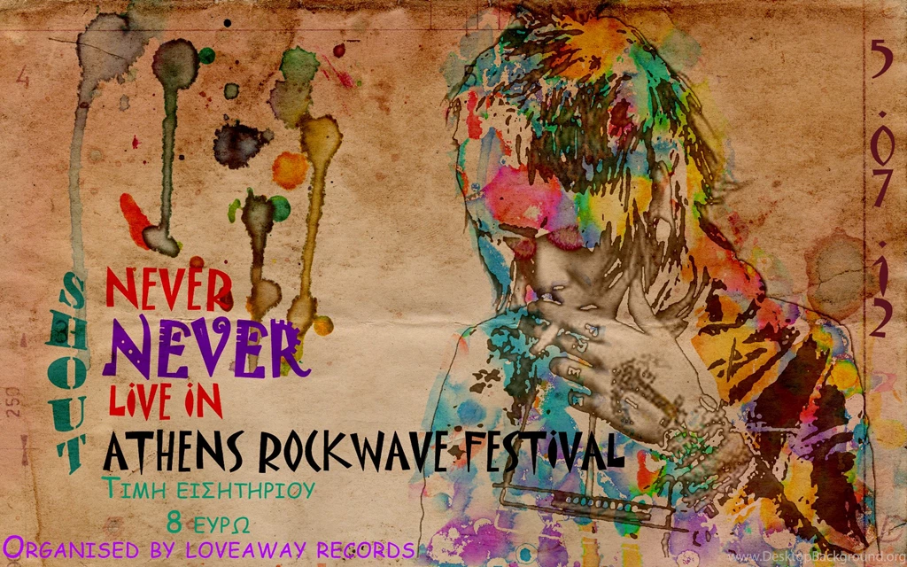 NeverShoutNever Poster Art By FunkyPunkyCarrot On DeviantArt