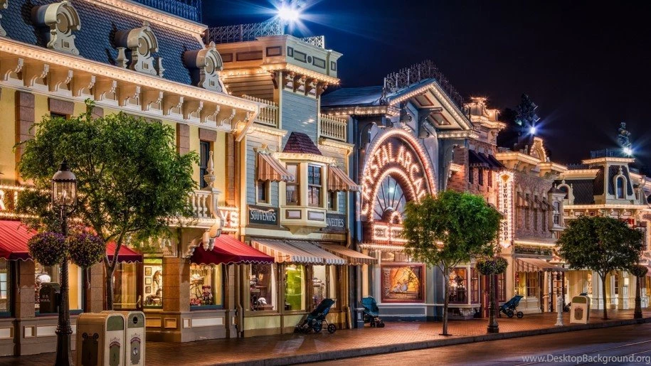 Disneyland Street Usa Wallpapers Hd : Wallpapers13.com