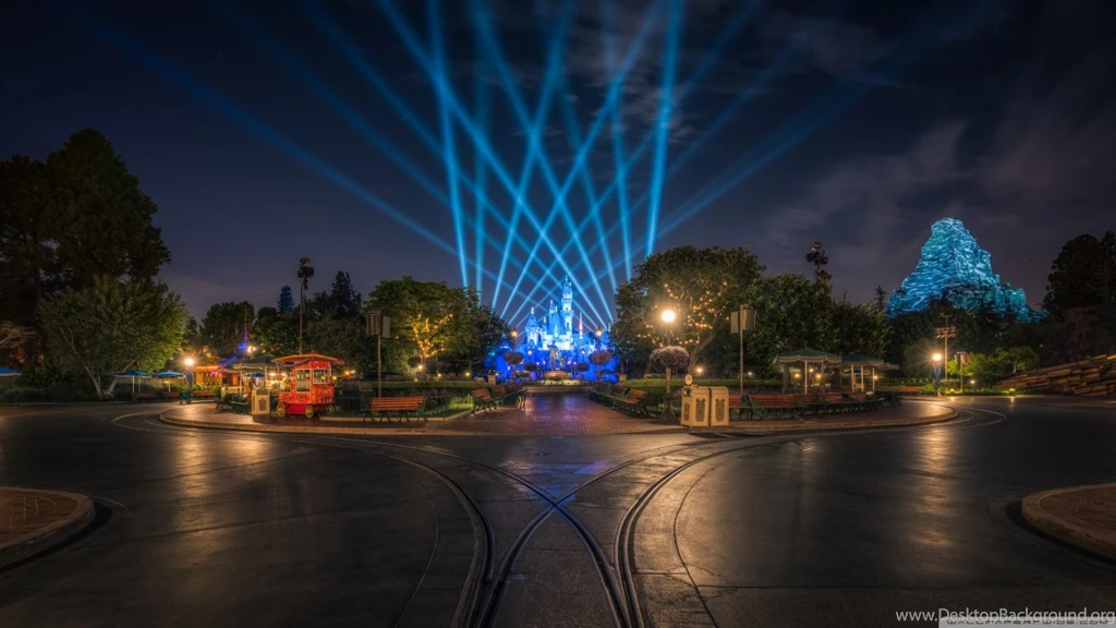 Disneyland At Night Wallpapers