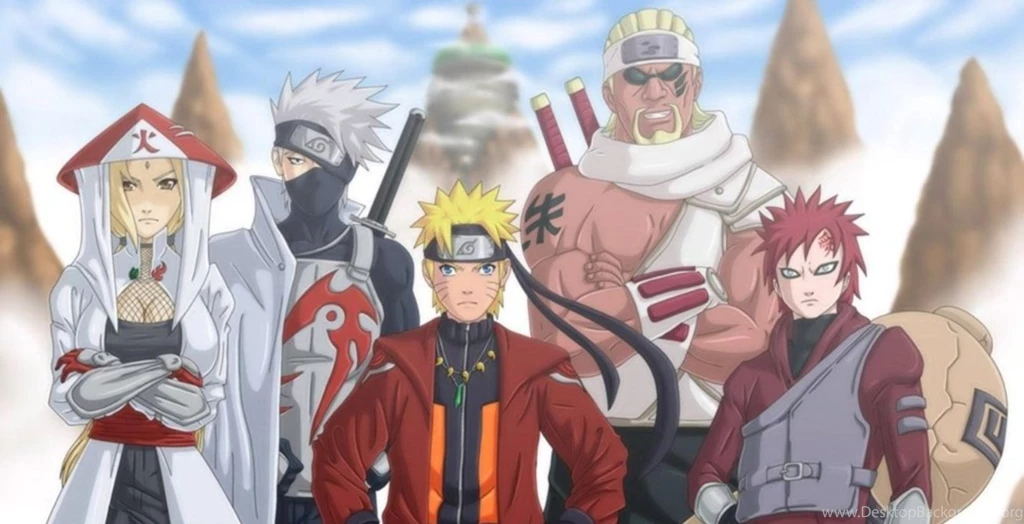 Naruto Shippuuden Naruto Uzumaki Naruto Hatake Kakashi Gaara ...