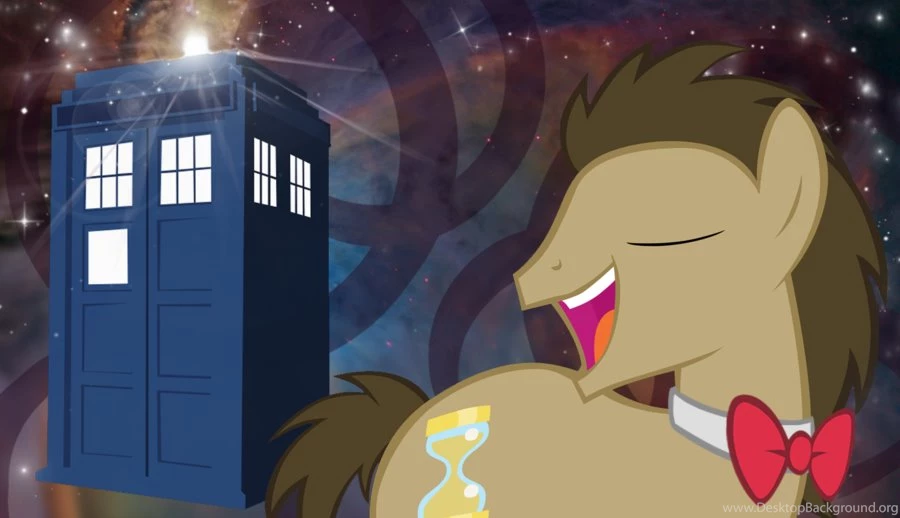 DeviantArt: More Like Doctor Whooves Wallpapers By OEmilyThePenguinO