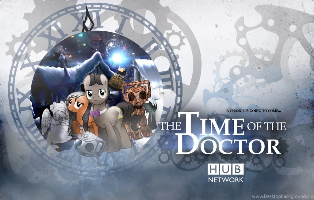 Time Of The Doctor (Whooves Xmas Wallpaper) By Sitrirokoia On ...