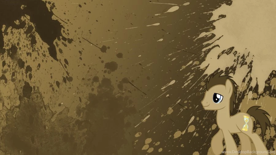 Doctor Whooves/Time Turner Splatter Wallpapers By Brightrai On ...