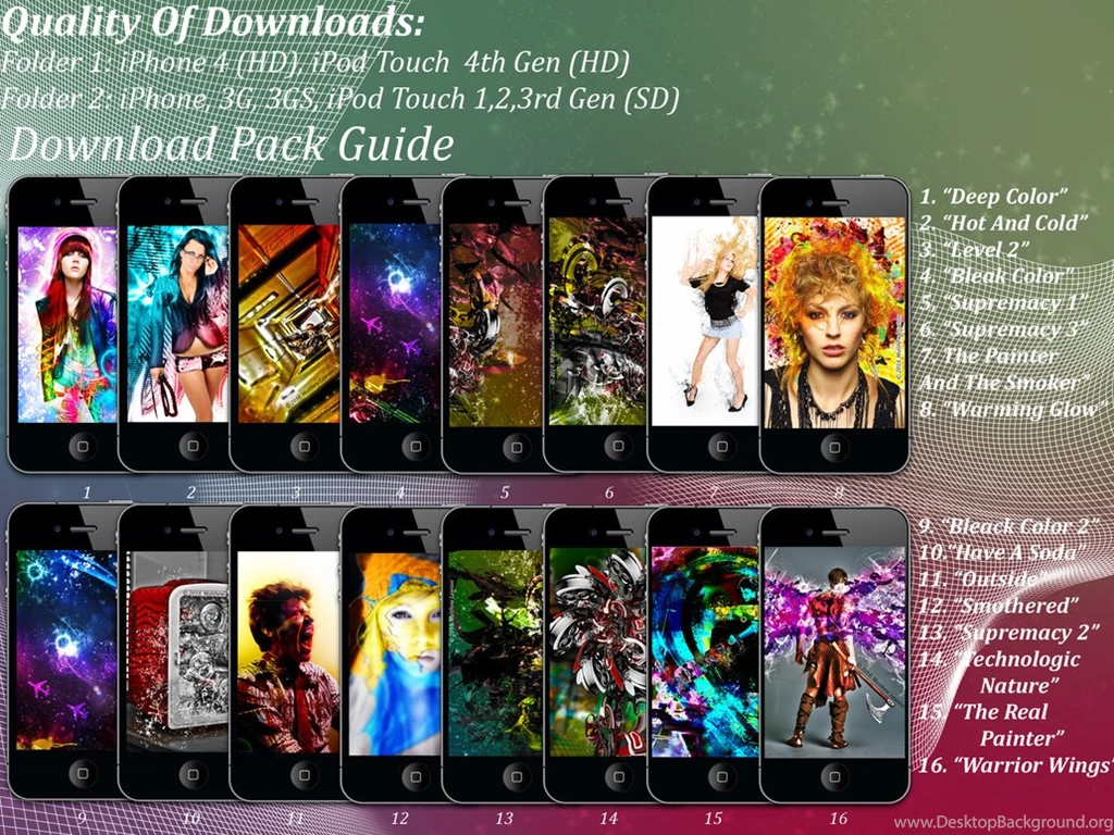 iPhone And IPod Wallpapers Pack By TheParodyEffect On DeviantArt
