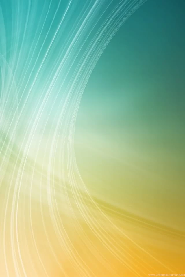 Mobile Wallpapers   Yellow Wave Abstract