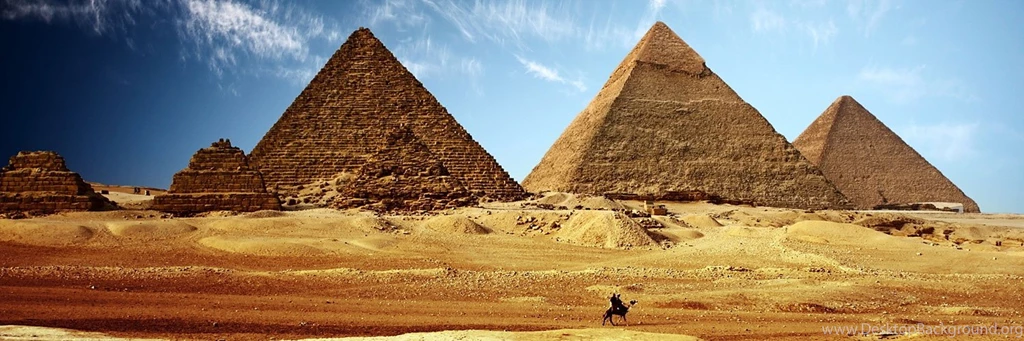 Egyptian Pyramids Twitter Cover & Twitter Backgrounds