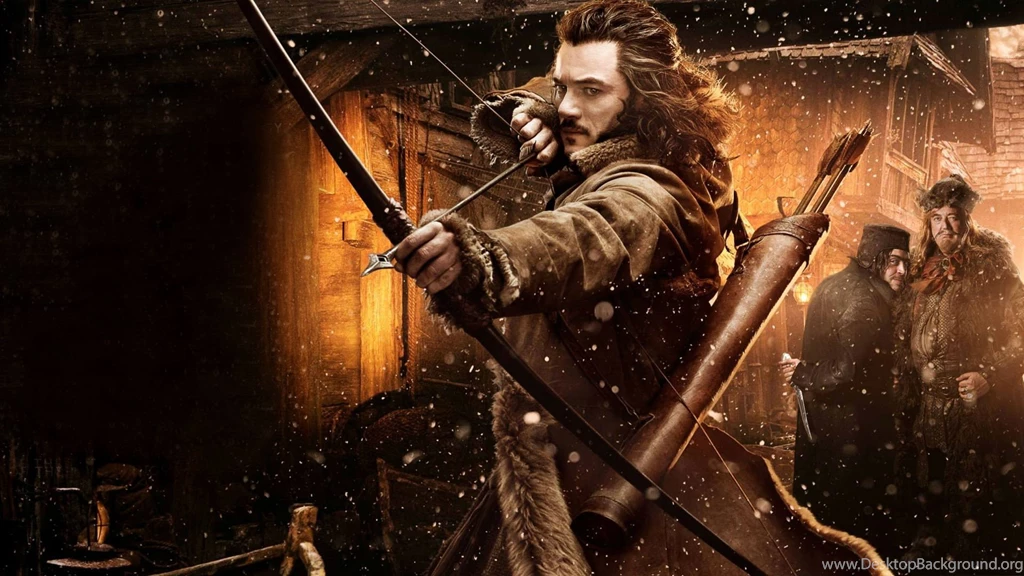 Lord Of The Rings The Hobbit Bow Arrow Luke Evans Bard Girion ...