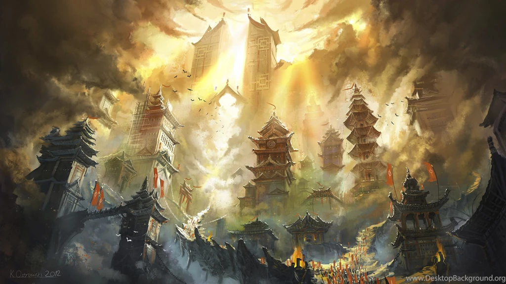 Anime Fantasy Landscape Wallpapers