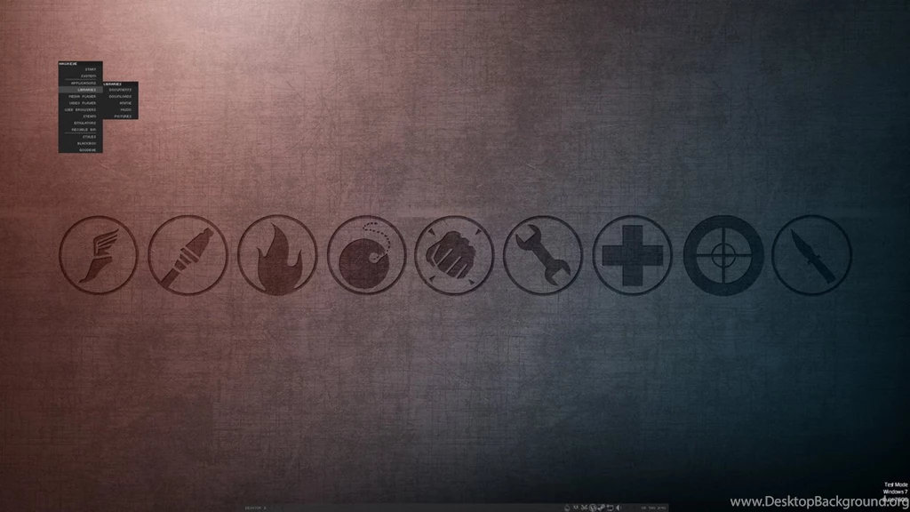 Windows 7 Desktop Screenshot [TF2 Wallpaper] By Animedeviant7666 ...