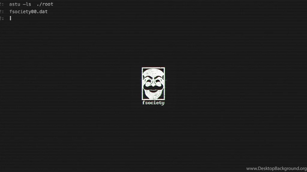 F Society Mr Robot Wallpapers