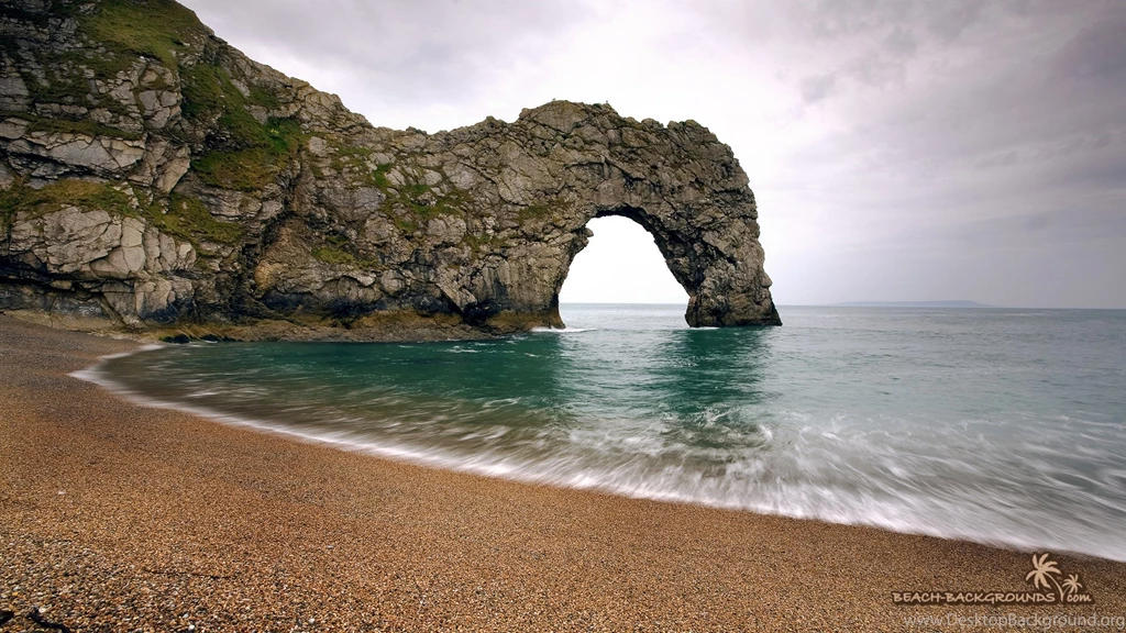 Nature, Created, Beach, Gateway, Wallpaper, Stone, Rock, Passage ...