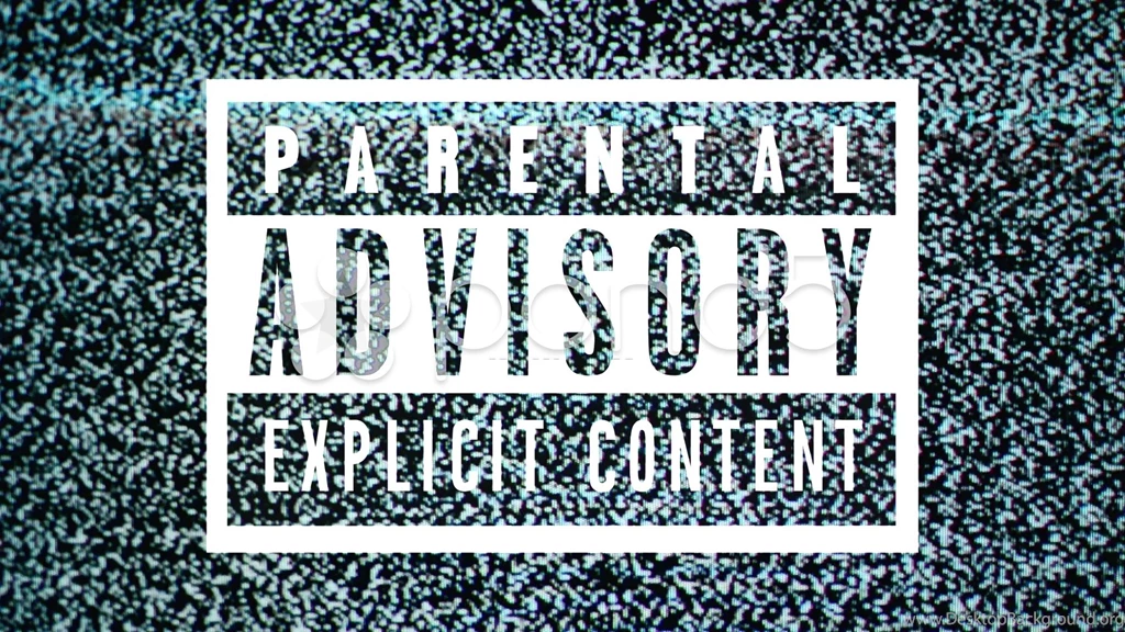 Parental Advisory Label Explicit Content Label On Tv Noise ...