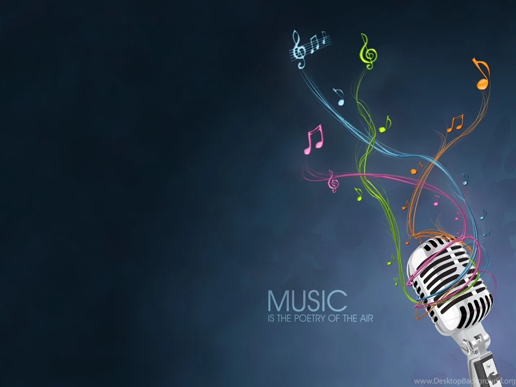 Blue Abstract Music Wallpapers