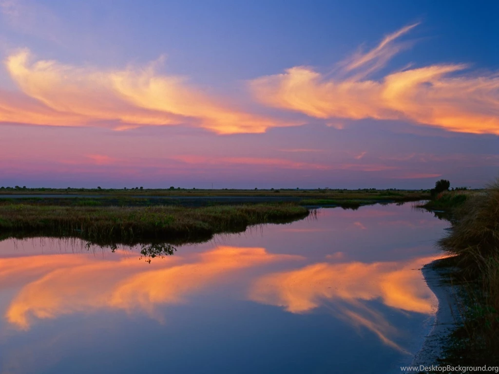 Sunrise Merritt Island National Wildlife Refuge Florida Wallpapers ...