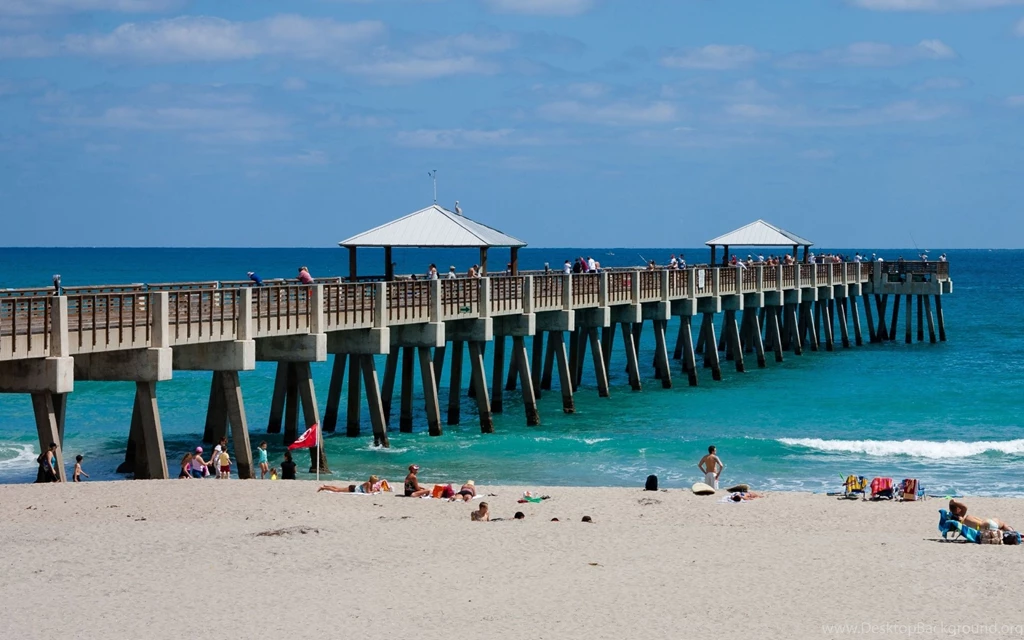 Florida Beach Bridge Hd Wallpapers Free Desktop Beach Images ...