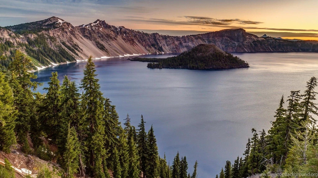 Crater Lake Oregon Scenery Wallpapers HD Download Desktop