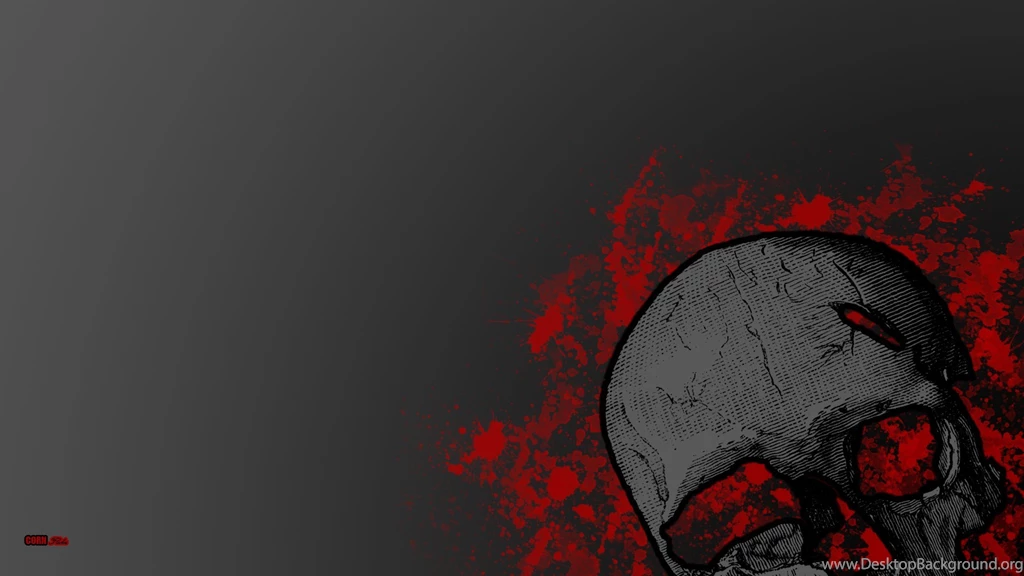 Dark Blood Skull Wallpapers