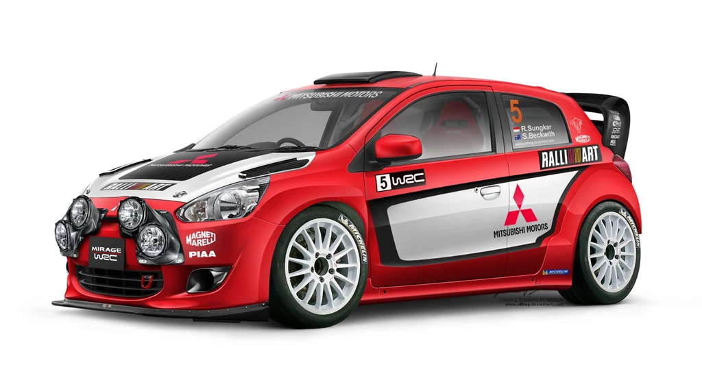 Mitsubishi Mirage WRC RalliArt By Idhuy On DeviantArt