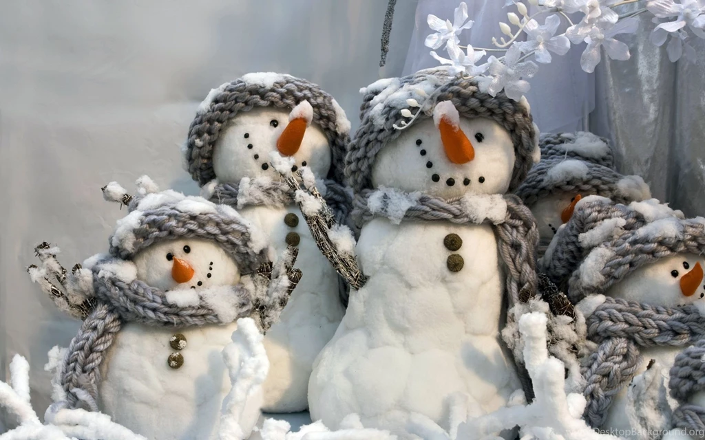 Snowmen Backgrounds Wallpapers Cave
