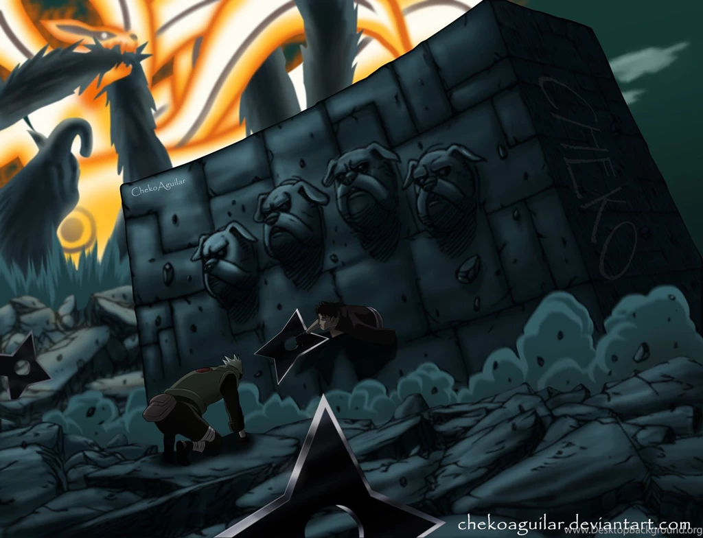 Naruto Manga 608 Kakashi Vs Obito By ChekoAguilar On DeviantArt