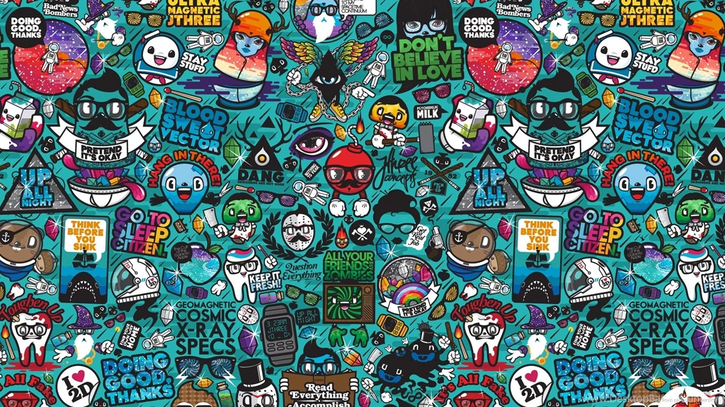 HD Slogans Pattern Wallpapers