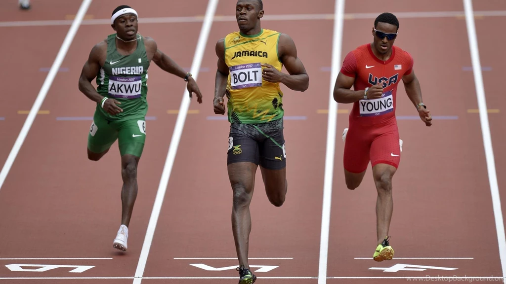 Sports Running Track Usain Bolt Olympics 2012 Wallpapers
