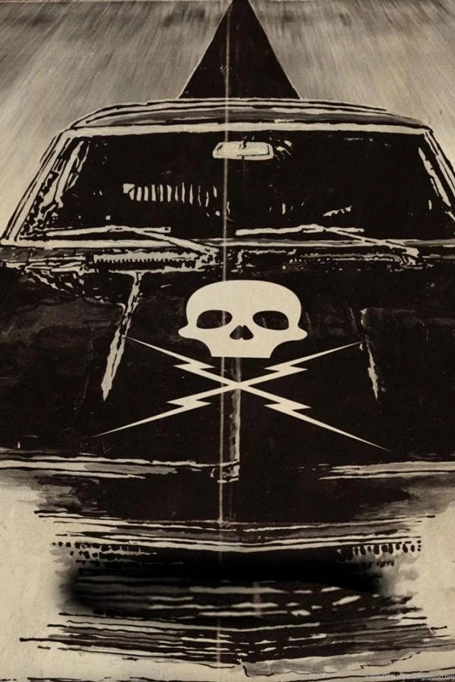 640x960 Death Proof Muscle Car Iphone 4 Wallpapers