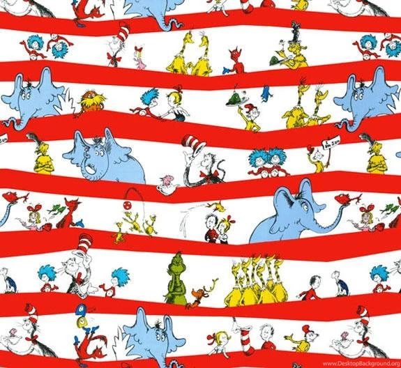 Kaufman Dr Seuss Celebrate Seuss Discount Designer Fabric ...