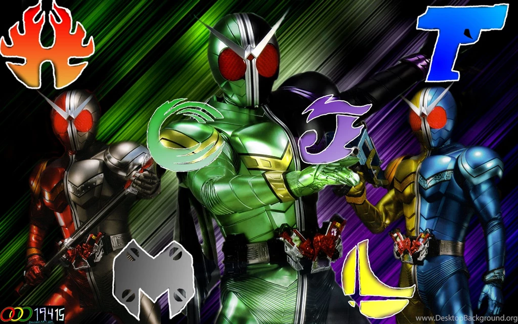 RePin Image: Masked Rider Double [w] On Pinterest