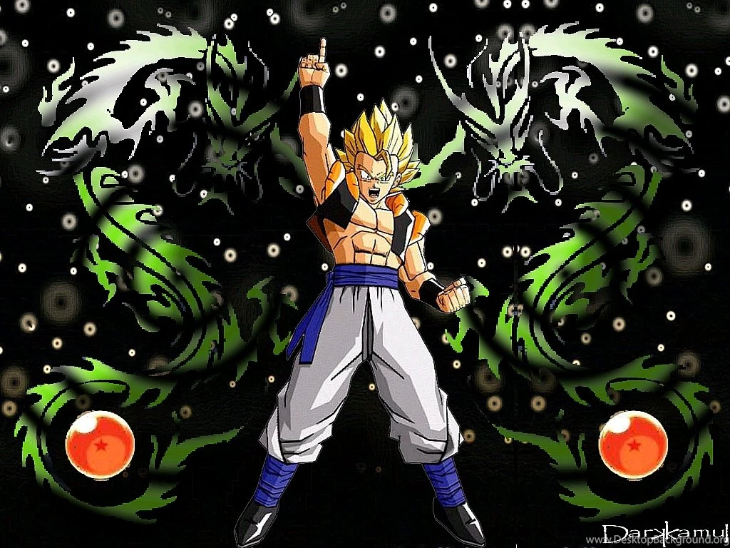 Download Dragonball Gogeta Dragonball Green Dragon Hamza Wallpapers ...