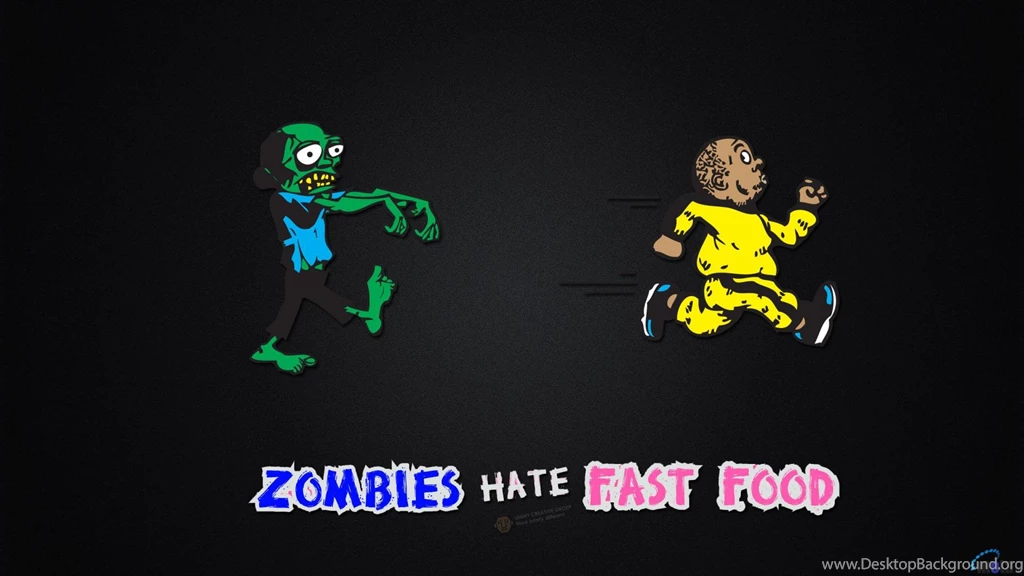 Download Wallpapers Zombie Hate Fast Food (1920 X 1080 HDTV 1080p ...