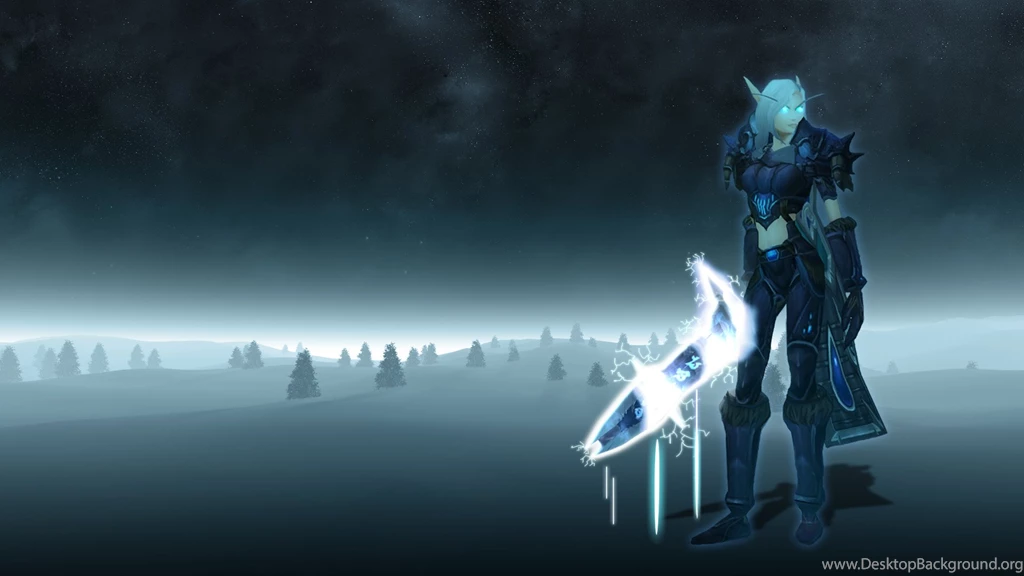 Wallpapers Blood Elf Paladin Winter Bloodelfdk Death Knight Hd ...