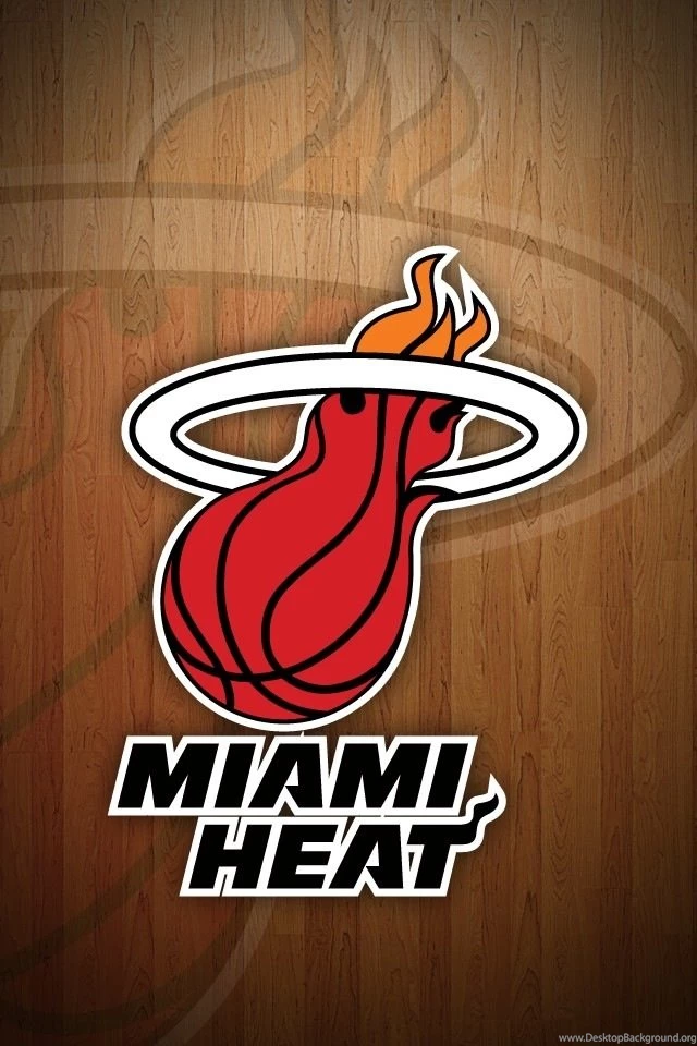 Miami Heat Logo iPhone Wallpapers, Backgrounds And Themes