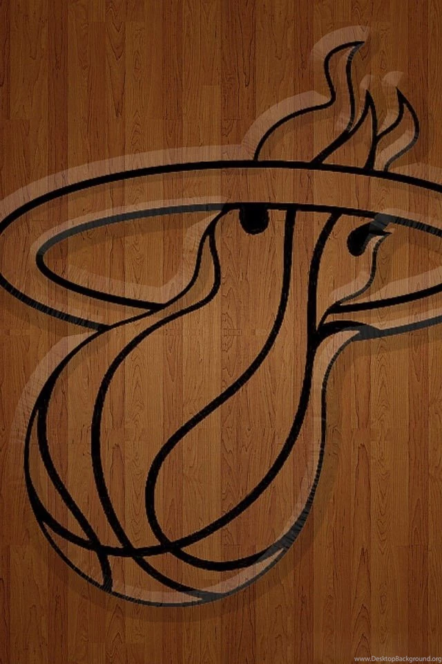 Miami Heat Logo 5 iPhone Wallpapers, Backgrounds And Themes
