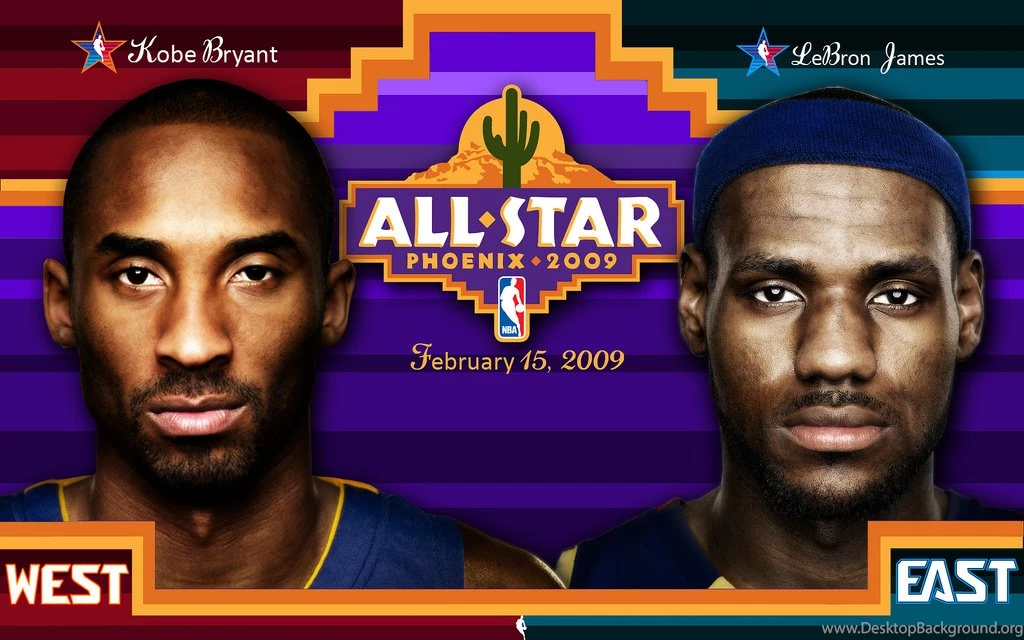 2009 NBA All Star Game Wallpapers (Kobe LeBron)