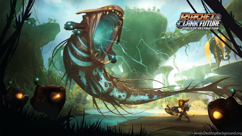 Rachet & Clank Future: Tools Of Destruction Desktop Wallpapers