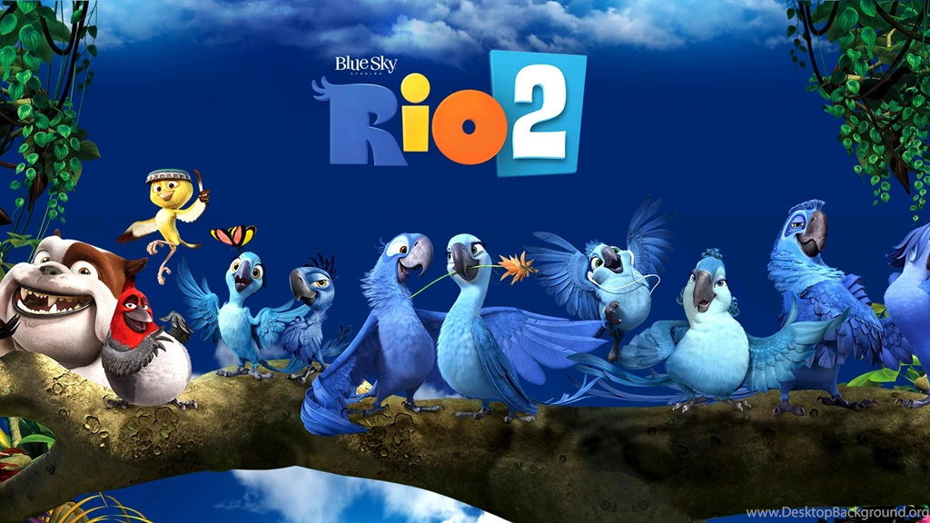Rio 2 Cartoon Movie Wallpapers.