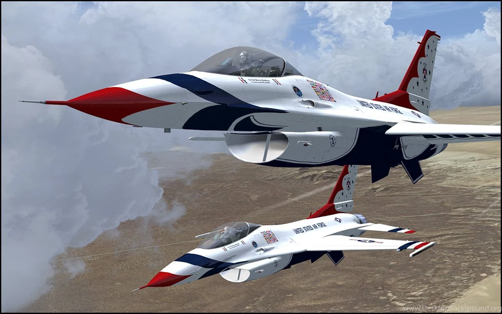 F 16 Thunderbirds Wallpapers Wallpaper.