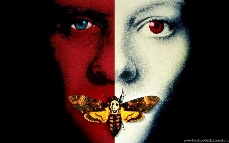 THE SILENCE OF THE LAMBS Thriller Drama Dark Psychedelic Butterfly ...