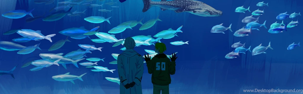 Download Wallpapers 3840x1200 Big, Oceanarium, Axis Powers Hetalia ...