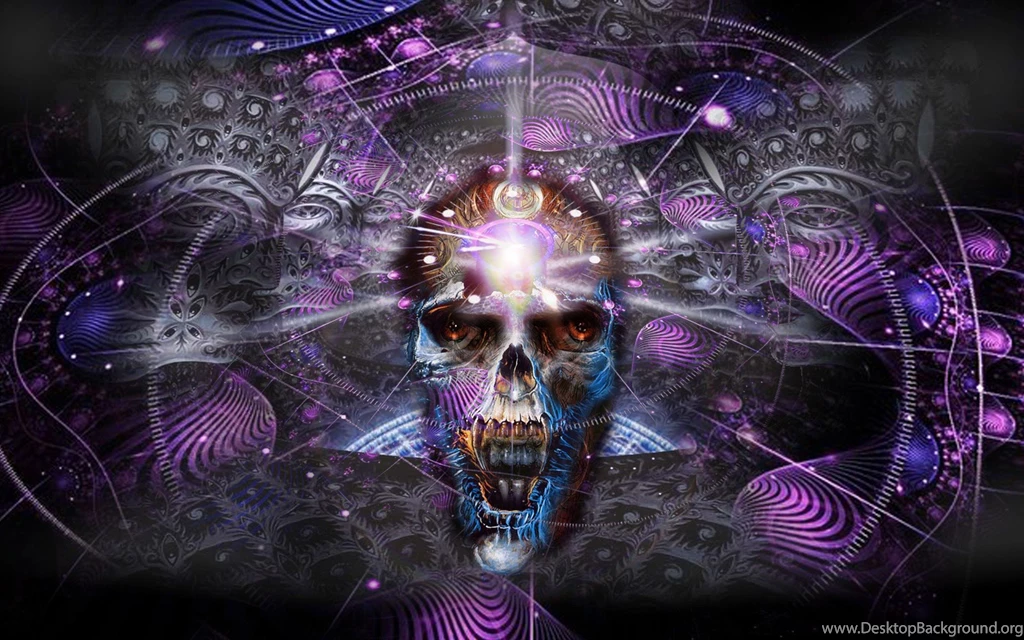 Skulls Dmt Vision Alex Grey