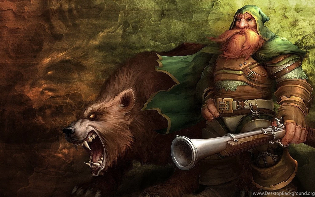 HD Wallpapers Games World Of Warcraft, A Dwarf, Mouth Of A Gun ...